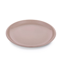 Rolled Enamelware plate dusty rose 03 Barebones.webp
