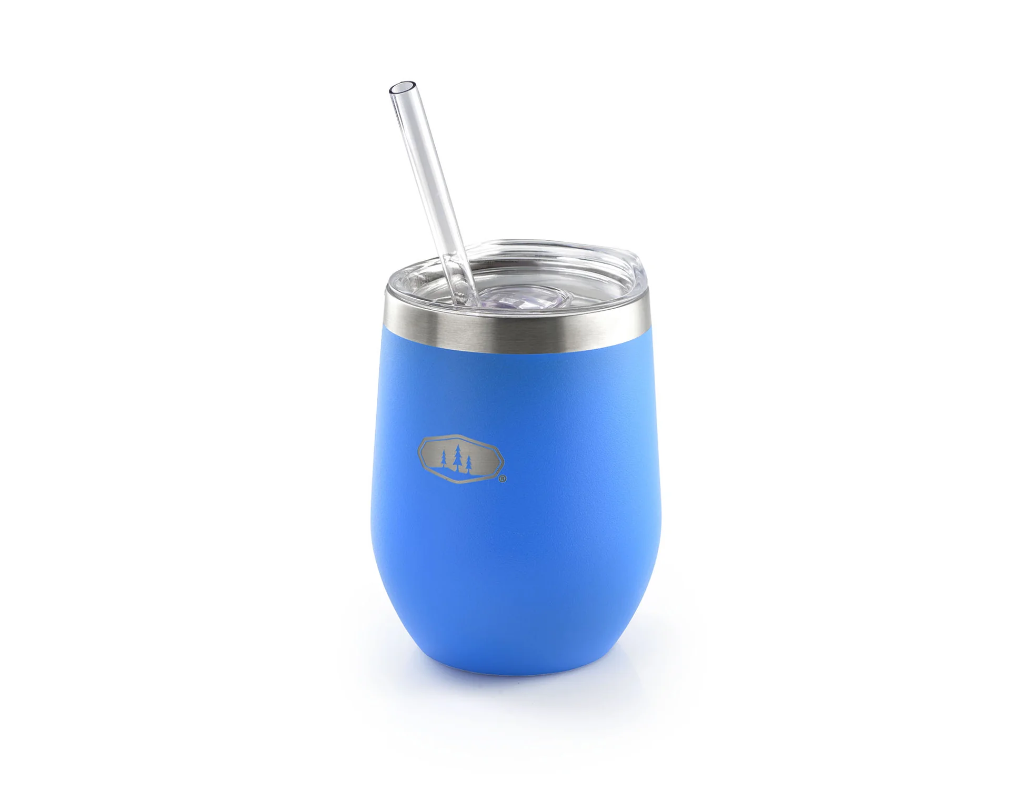 Glacier Stainless 12 fl ow Tumbler Blue Aster GSI
