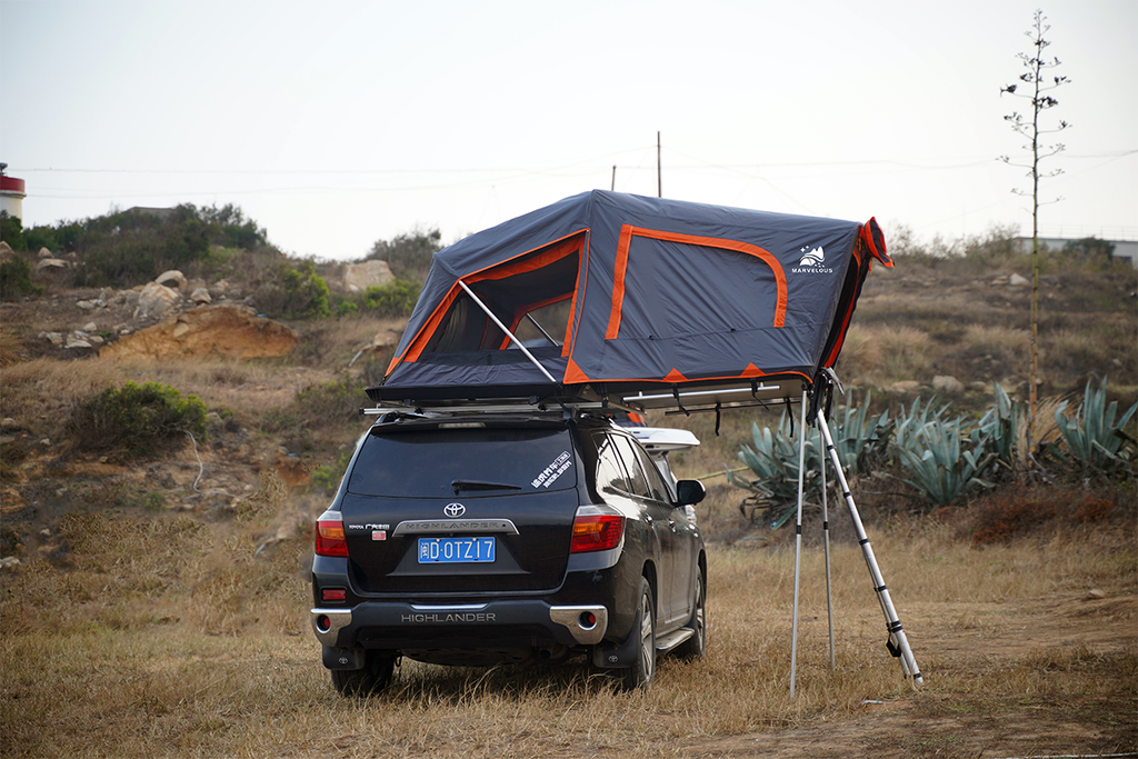 [TX] Tente de toit L800 Marvelous (dark grey/orange, sans reling)