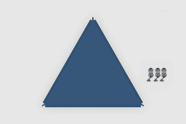 [9961695] Sonnensegel BENT Zip-Protect Canvas Single