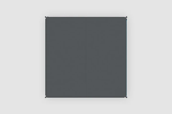 Connectable carpet  Zip-Carpet uni dark grey Bent