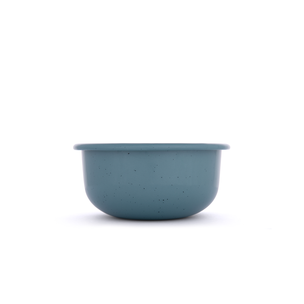 Bol d'appoint Rolled Enamelware, smokey blue, Barebones