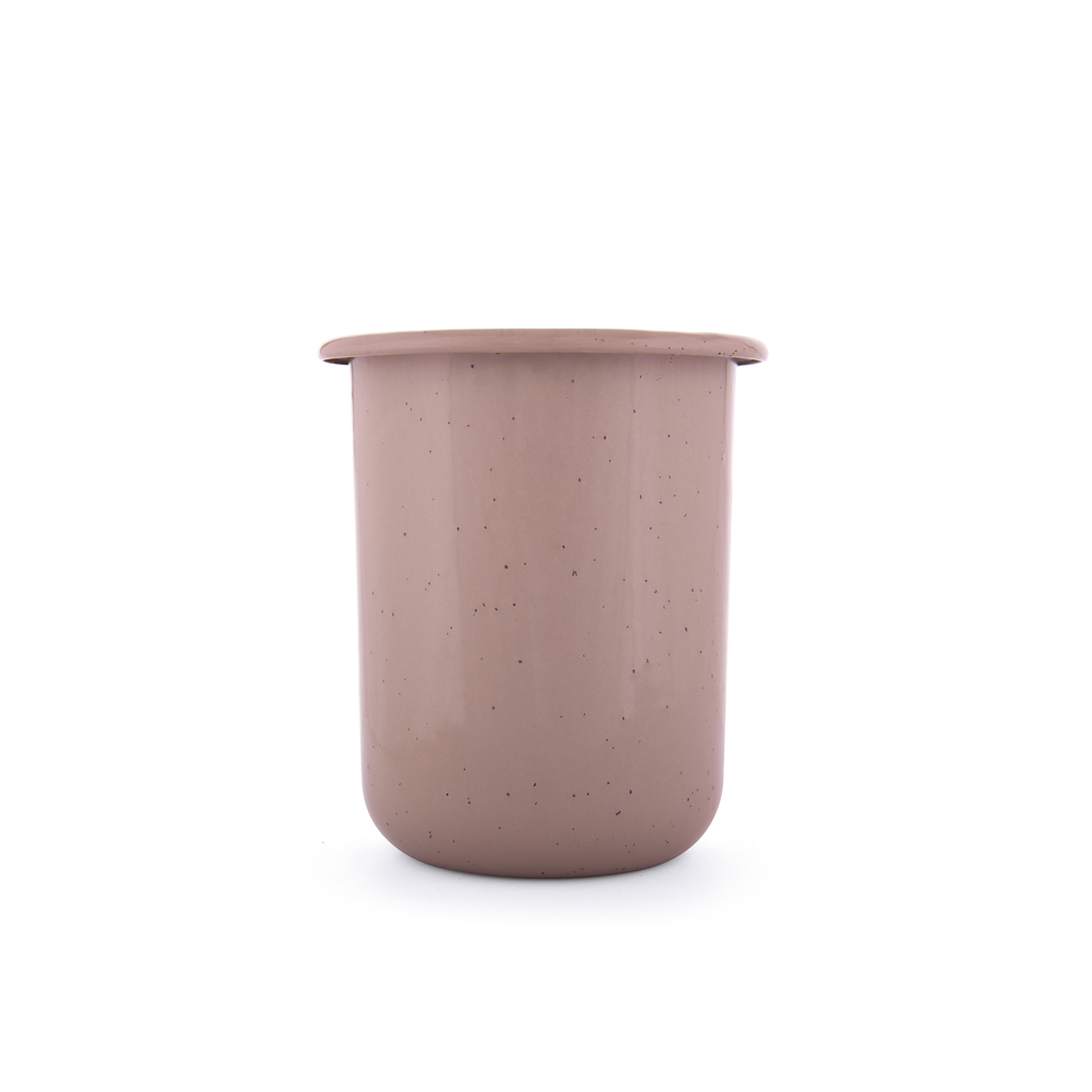 Becher Rolled Enamelware, dusty rose, Barebones