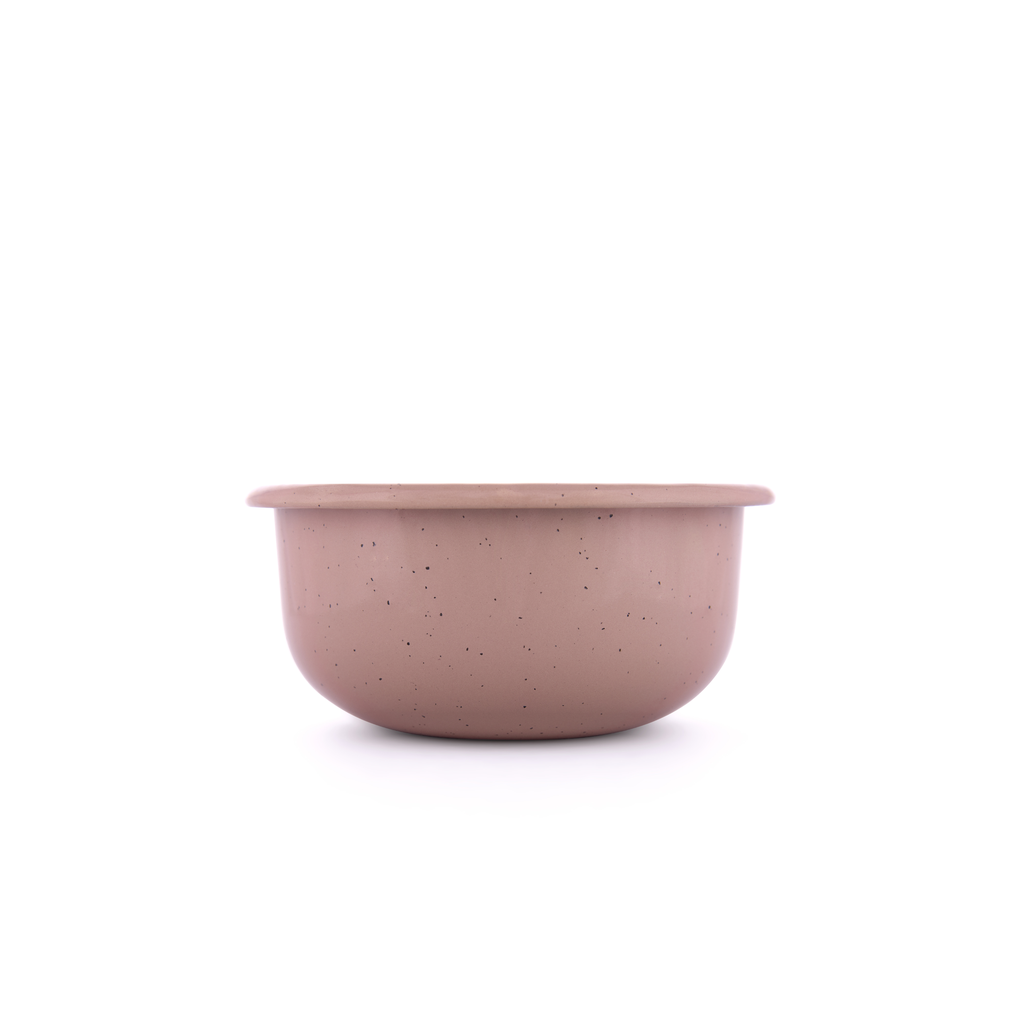 [CKW-1086] Beilagenschüssel Rolled Enamelware, dusty rose, Barebones