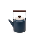 Enamel 2-Tone Kettle, indigo blue, Barebones