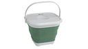 Seau carré avec couvercle Collaps Shadow Green Outwell