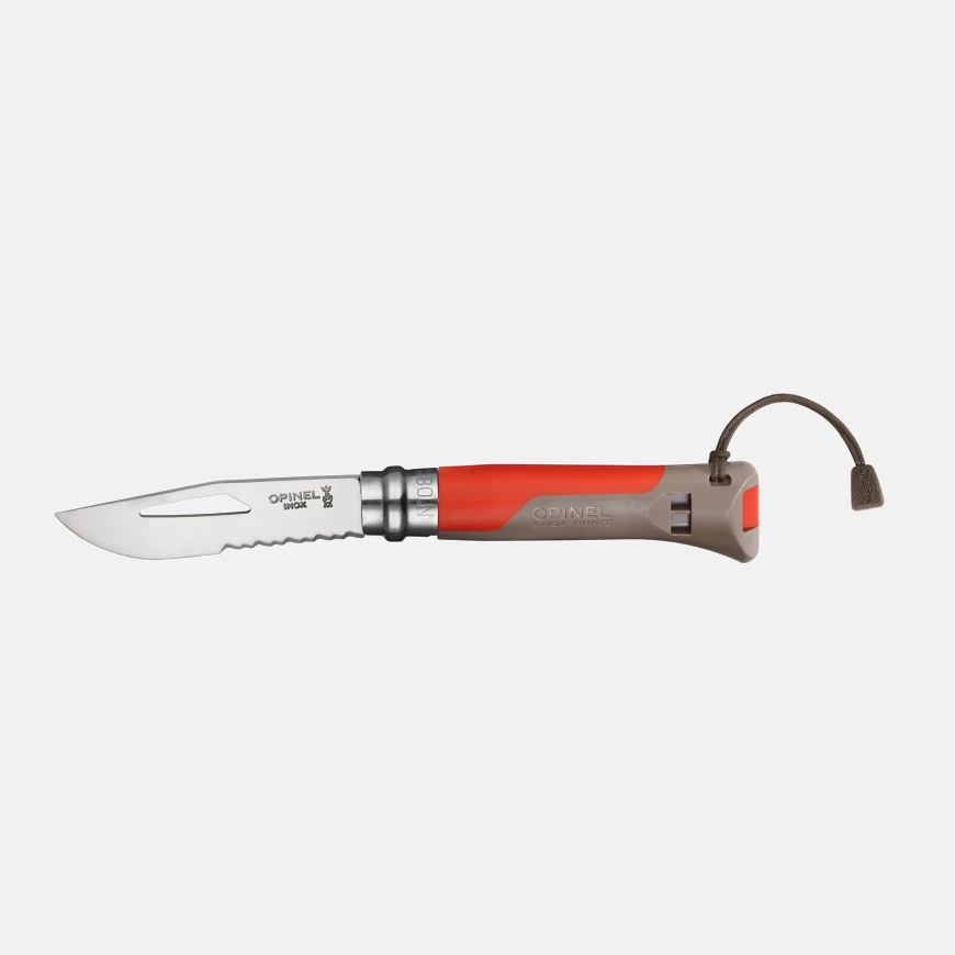 [001714] Messer N°8 Outdoor Opinel (red)