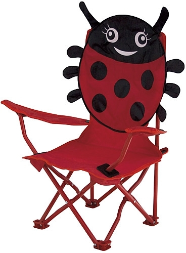[9931814] Chaise enfant Eurotrail Coccinelle pliable