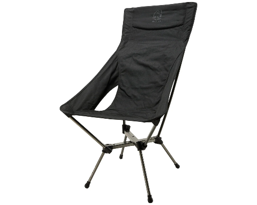 [149066] Chaise pliante Kongelund Lounge Chair Black Nordisk