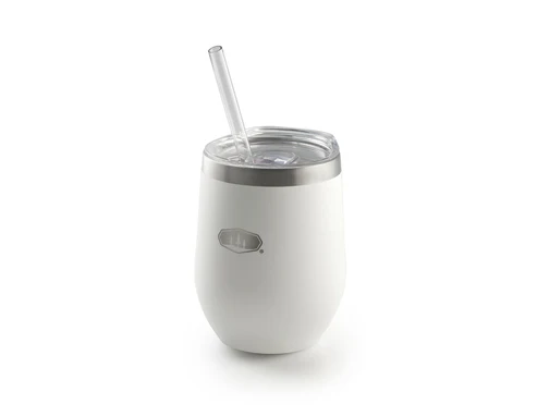 [63359] Glacier Stainless 12 fl ow Tumbler White GSI